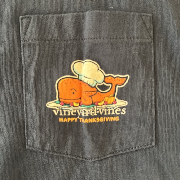 Vineyard Vines Blue Long Sleeve Tee - Picture 2 of 4